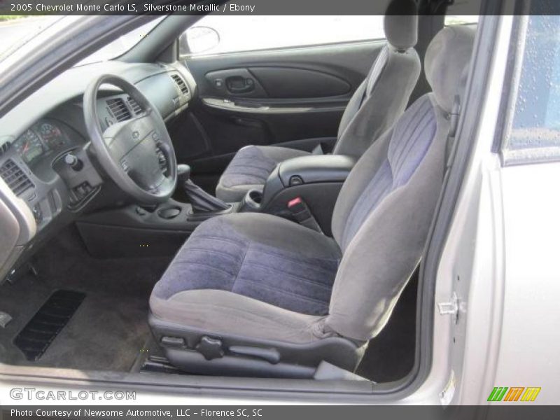 Silverstone Metallic / Ebony 2005 Chevrolet Monte Carlo LS