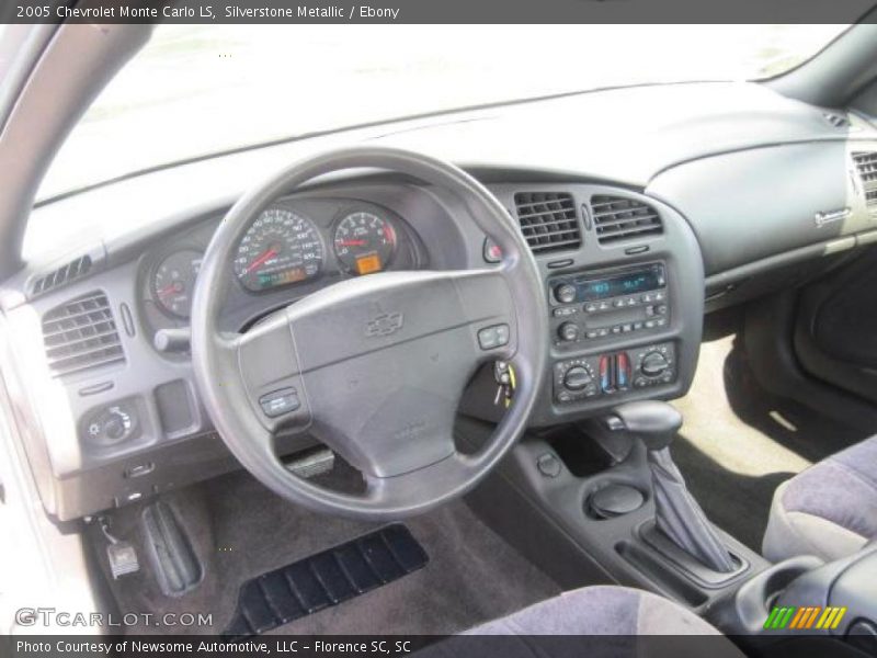 Silverstone Metallic / Ebony 2005 Chevrolet Monte Carlo LS