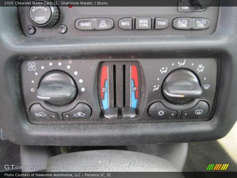 Silverstone Metallic / Ebony 2005 Chevrolet Monte Carlo LS