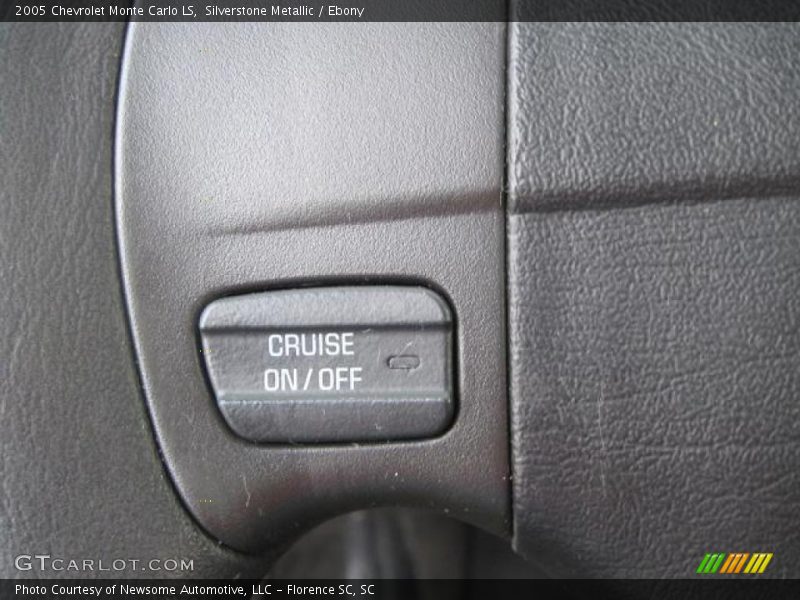 Silverstone Metallic / Ebony 2005 Chevrolet Monte Carlo LS
