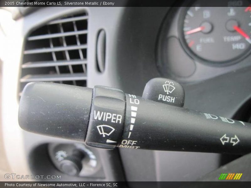 Silverstone Metallic / Ebony 2005 Chevrolet Monte Carlo LS