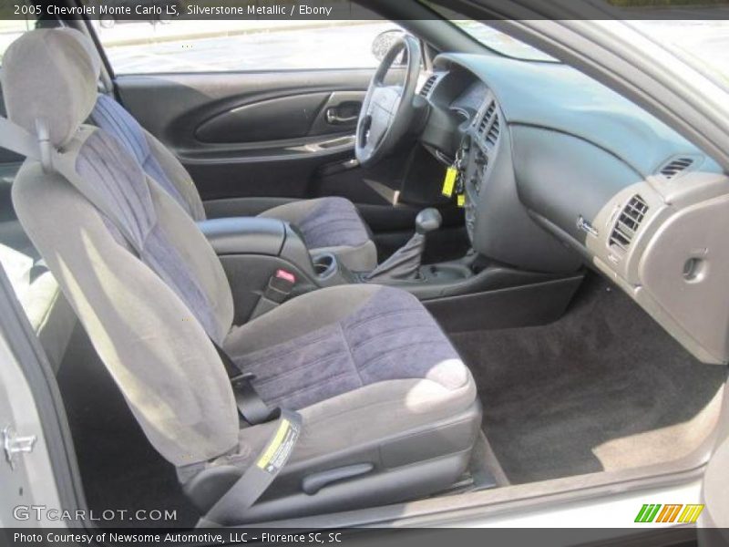Silverstone Metallic / Ebony 2005 Chevrolet Monte Carlo LS