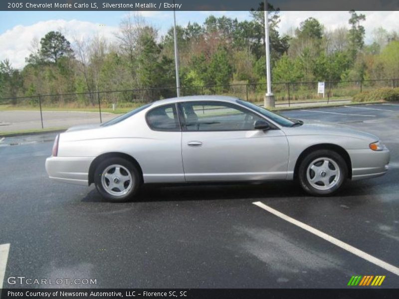Silverstone Metallic / Ebony 2005 Chevrolet Monte Carlo LS
