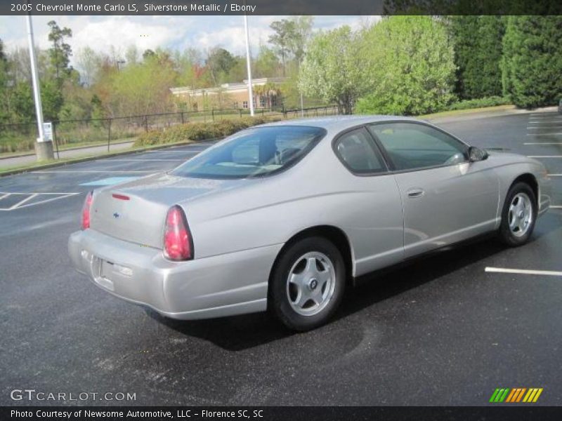 Silverstone Metallic / Ebony 2005 Chevrolet Monte Carlo LS