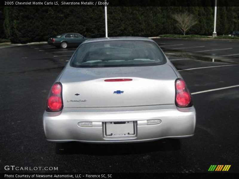 Silverstone Metallic / Ebony 2005 Chevrolet Monte Carlo LS