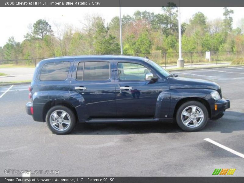 Imperial Blue Metallic / Gray 2008 Chevrolet HHR LT
