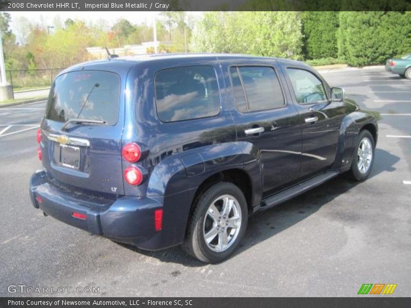 Imperial Blue Metallic / Gray 2008 Chevrolet HHR LT