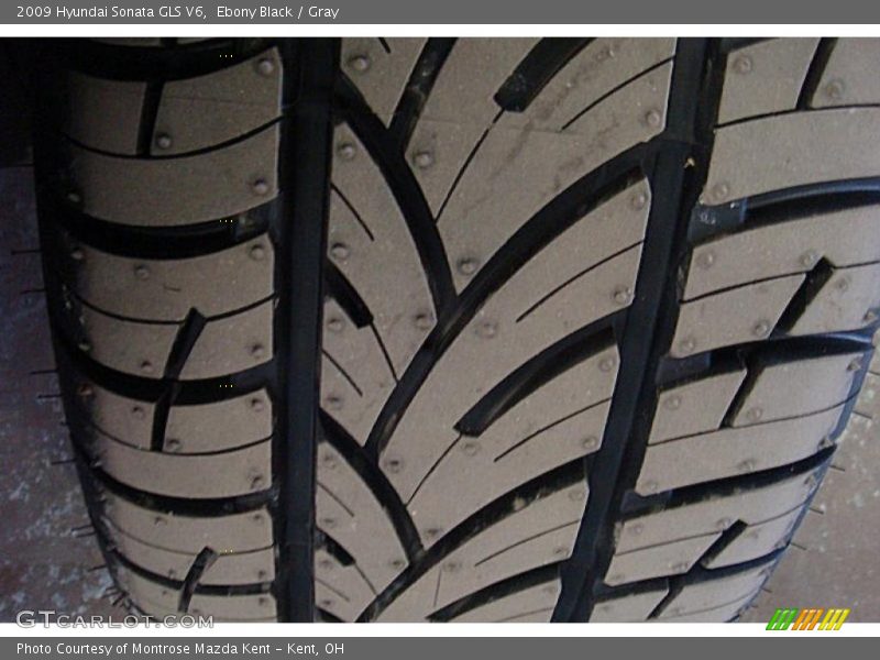 Ebony Black / Gray 2009 Hyundai Sonata GLS V6