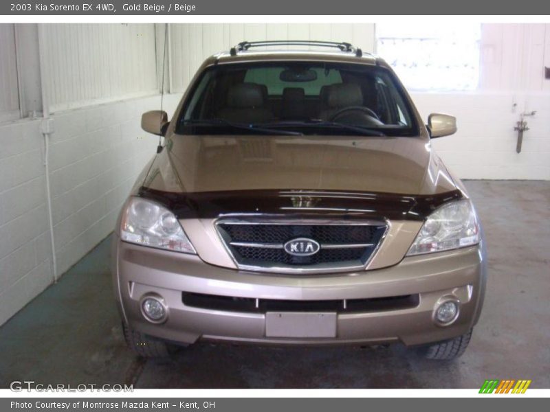 Gold Beige / Beige 2003 Kia Sorento EX 4WD