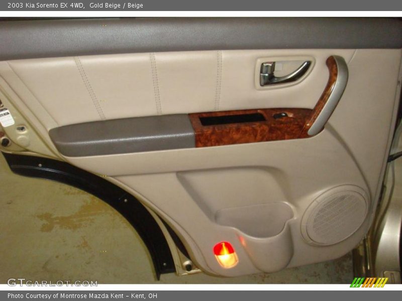Gold Beige / Beige 2003 Kia Sorento EX 4WD