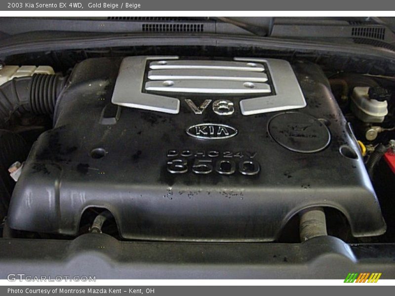 Gold Beige / Beige 2003 Kia Sorento EX 4WD