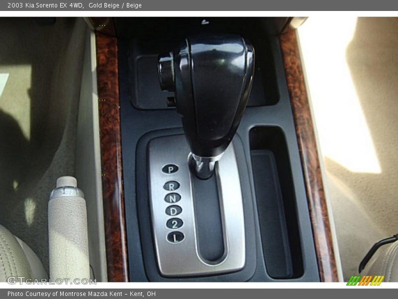 Gold Beige / Beige 2003 Kia Sorento EX 4WD