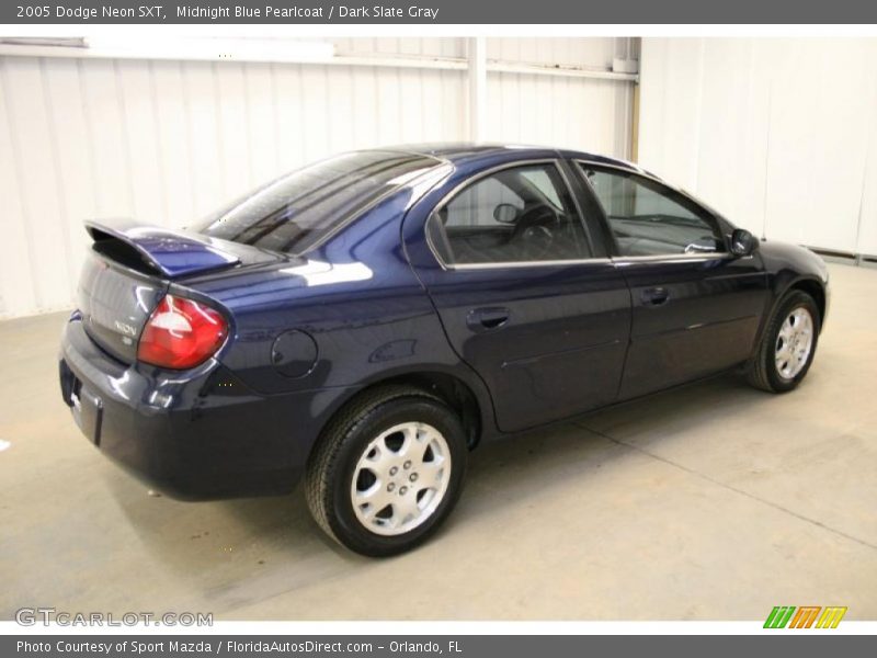 Midnight Blue Pearlcoat / Dark Slate Gray 2005 Dodge Neon SXT