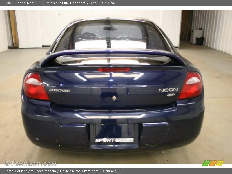 Midnight Blue Pearlcoat / Dark Slate Gray 2005 Dodge Neon SXT