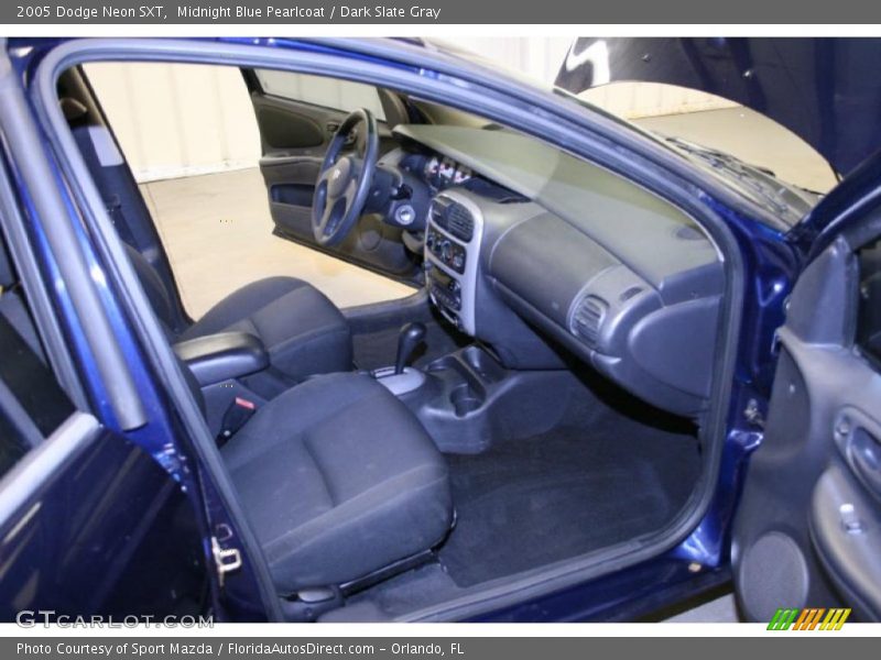 Midnight Blue Pearlcoat / Dark Slate Gray 2005 Dodge Neon SXT