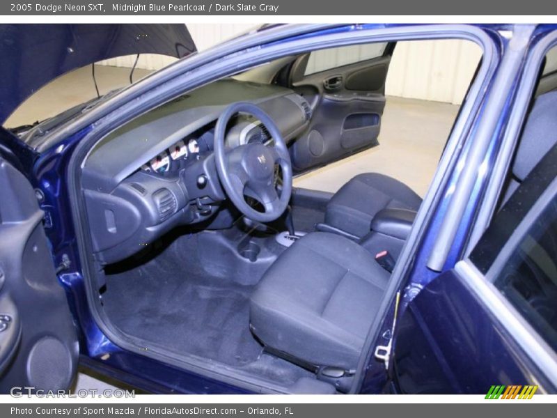 Midnight Blue Pearlcoat / Dark Slate Gray 2005 Dodge Neon SXT