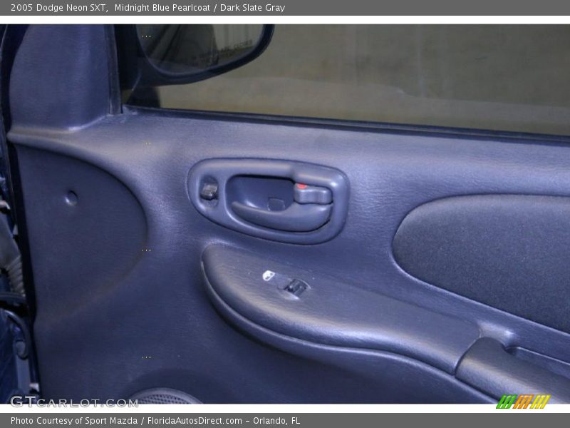 Midnight Blue Pearlcoat / Dark Slate Gray 2005 Dodge Neon SXT