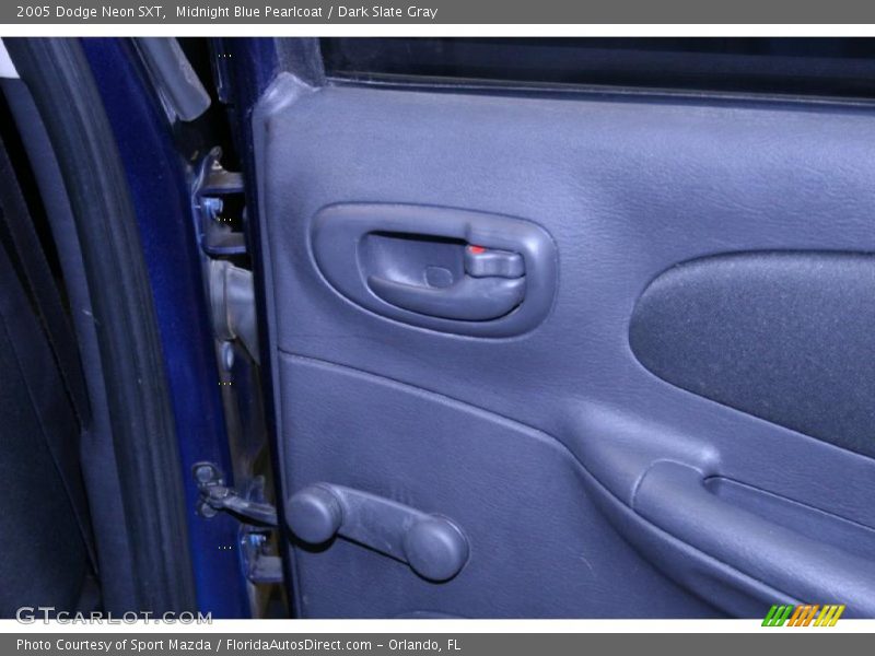 Midnight Blue Pearlcoat / Dark Slate Gray 2005 Dodge Neon SXT