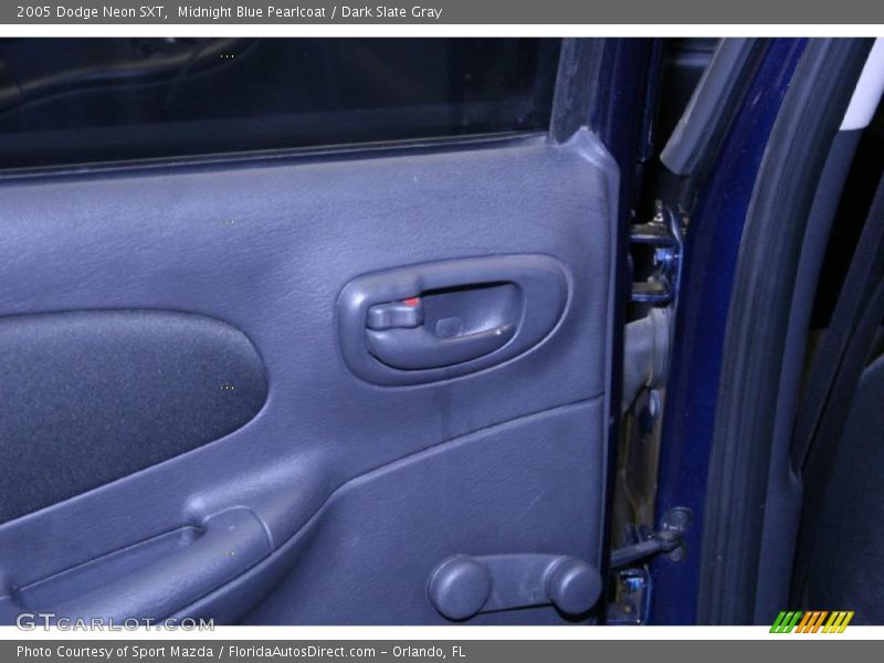 Midnight Blue Pearlcoat / Dark Slate Gray 2005 Dodge Neon SXT