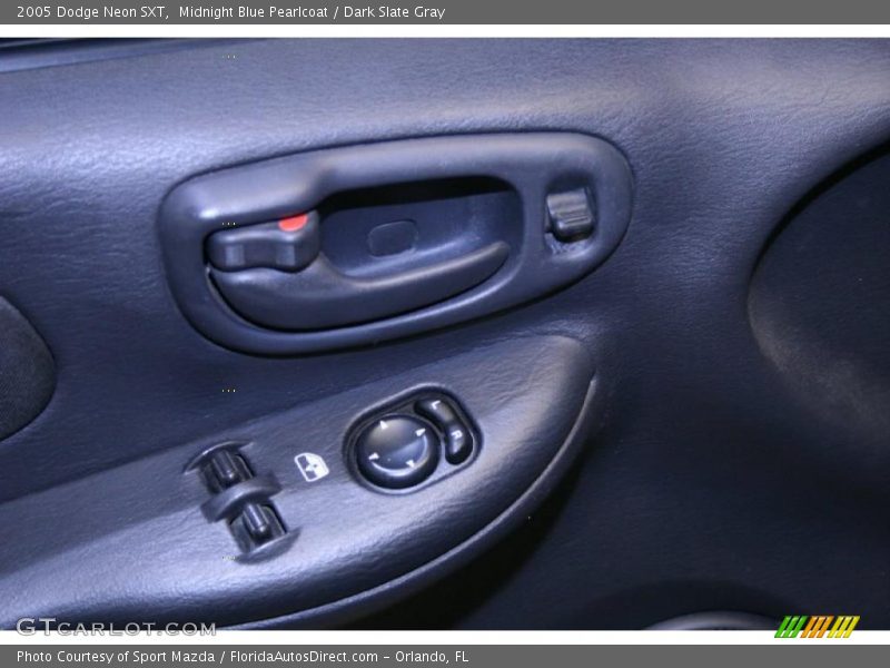 Midnight Blue Pearlcoat / Dark Slate Gray 2005 Dodge Neon SXT