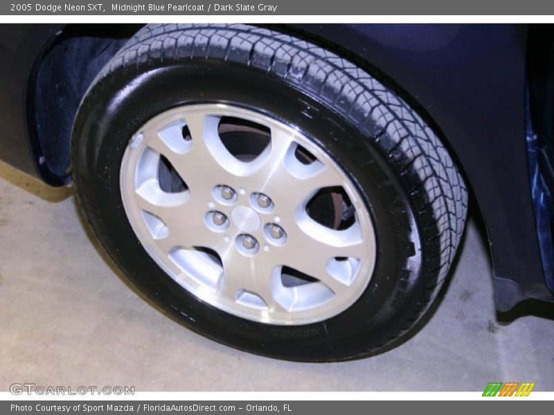 Midnight Blue Pearlcoat / Dark Slate Gray 2005 Dodge Neon SXT