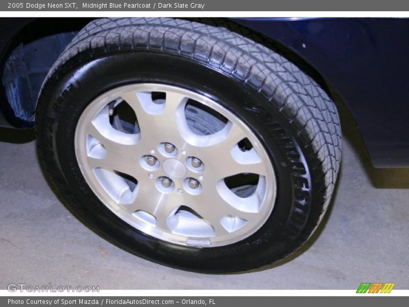 Midnight Blue Pearlcoat / Dark Slate Gray 2005 Dodge Neon SXT