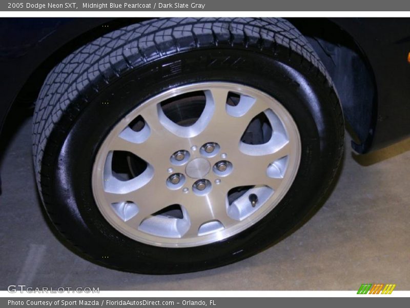 Midnight Blue Pearlcoat / Dark Slate Gray 2005 Dodge Neon SXT