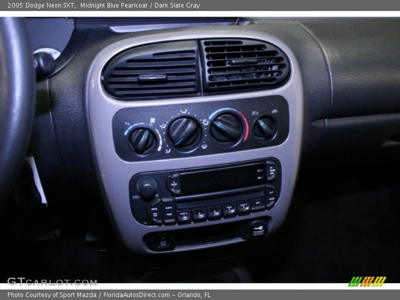 Midnight Blue Pearlcoat / Dark Slate Gray 2005 Dodge Neon SXT