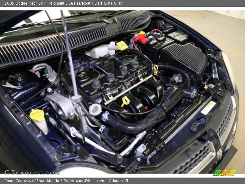 Midnight Blue Pearlcoat / Dark Slate Gray 2005 Dodge Neon SXT