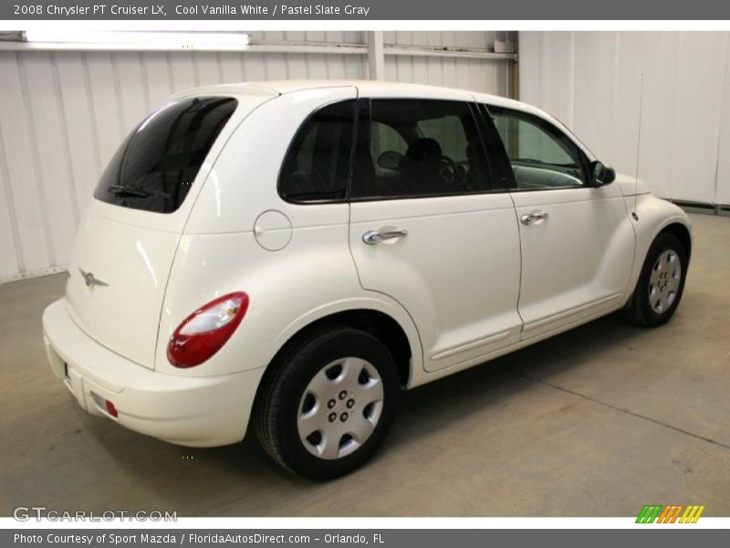 Cool Vanilla White / Pastel Slate Gray 2008 Chrysler PT Cruiser LX