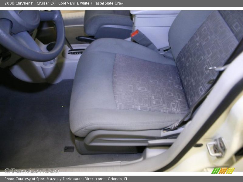 Cool Vanilla White / Pastel Slate Gray 2008 Chrysler PT Cruiser LX