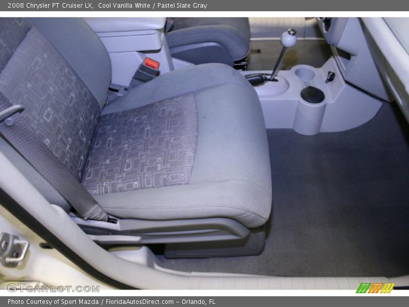 Cool Vanilla White / Pastel Slate Gray 2008 Chrysler PT Cruiser LX