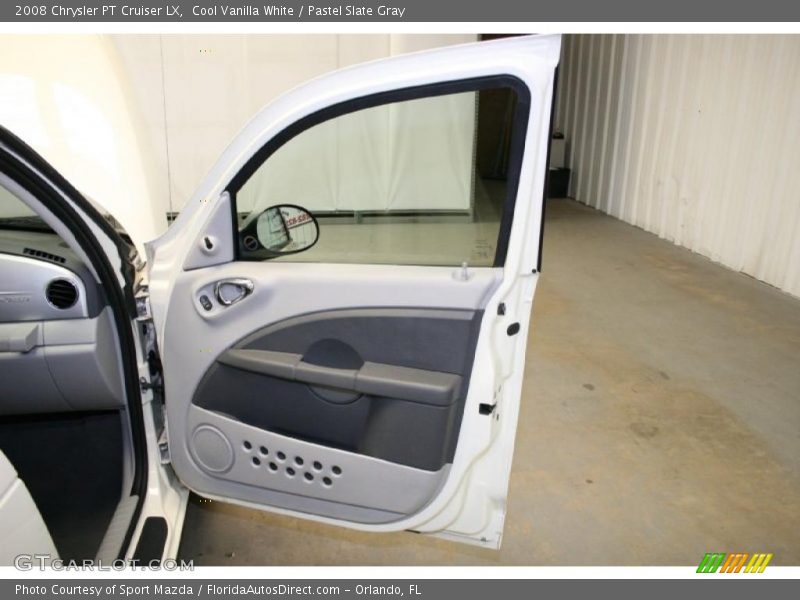 Cool Vanilla White / Pastel Slate Gray 2008 Chrysler PT Cruiser LX