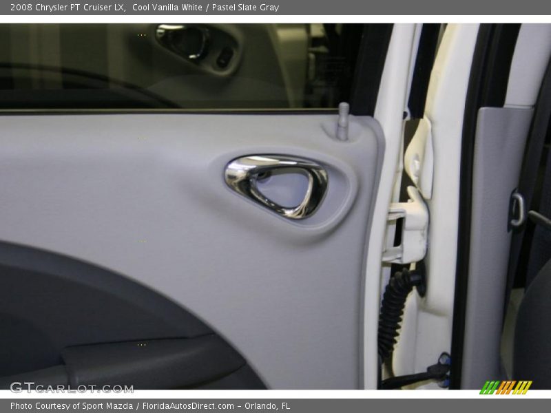 Cool Vanilla White / Pastel Slate Gray 2008 Chrysler PT Cruiser LX