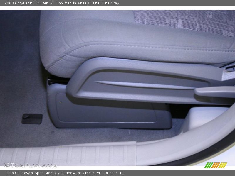 Cool Vanilla White / Pastel Slate Gray 2008 Chrysler PT Cruiser LX