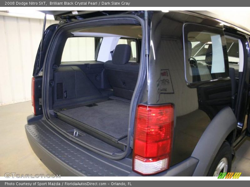 Brilliant Black Crystal Pearl / Dark Slate Gray 2008 Dodge Nitro SXT