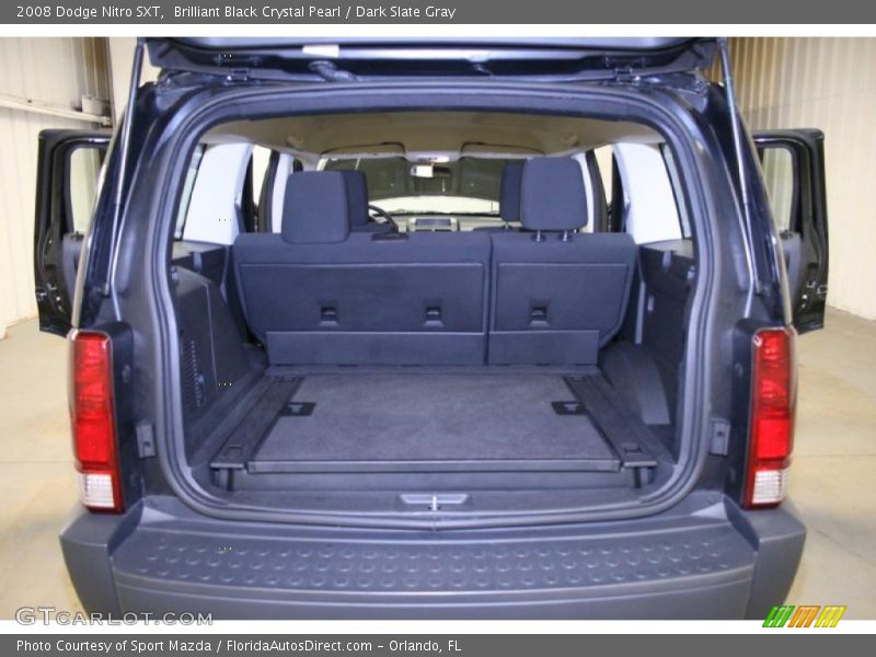 Brilliant Black Crystal Pearl / Dark Slate Gray 2008 Dodge Nitro SXT