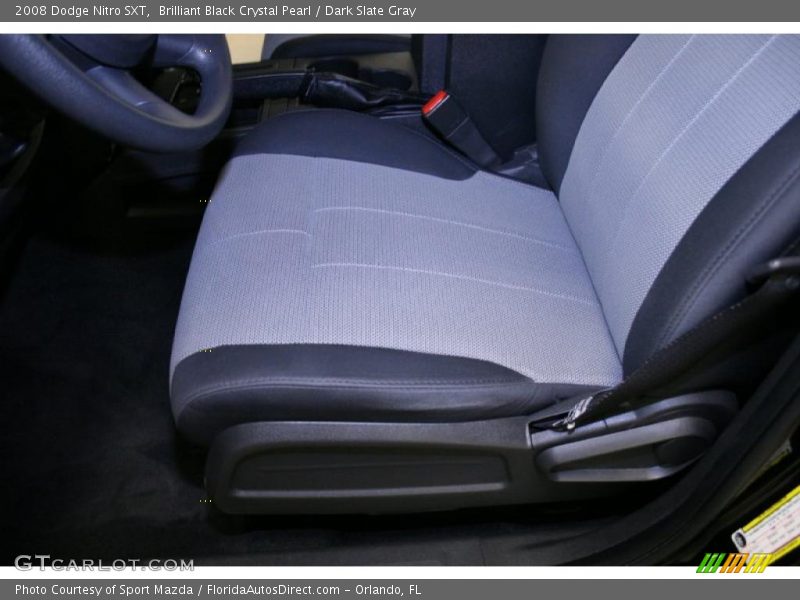 Brilliant Black Crystal Pearl / Dark Slate Gray 2008 Dodge Nitro SXT
