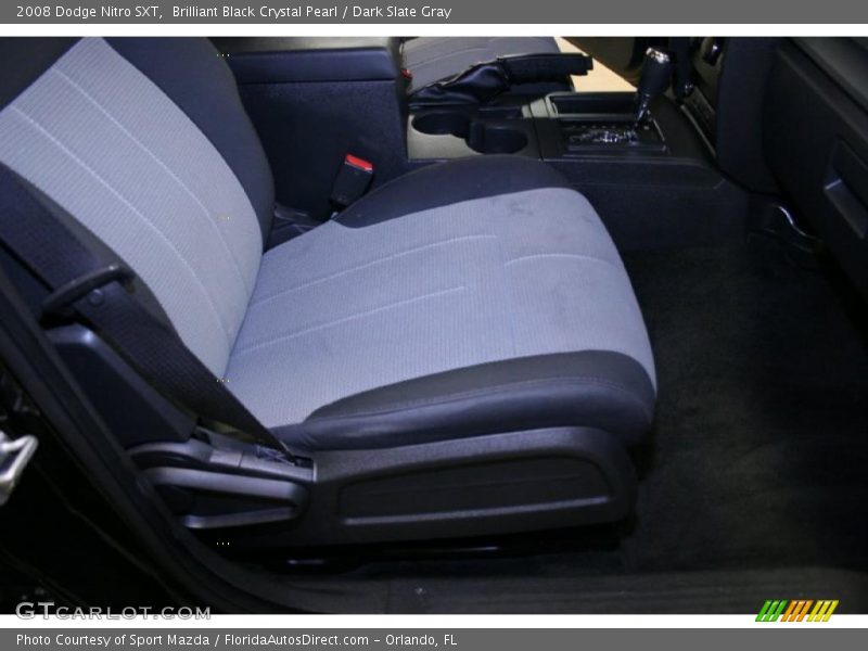 Brilliant Black Crystal Pearl / Dark Slate Gray 2008 Dodge Nitro SXT