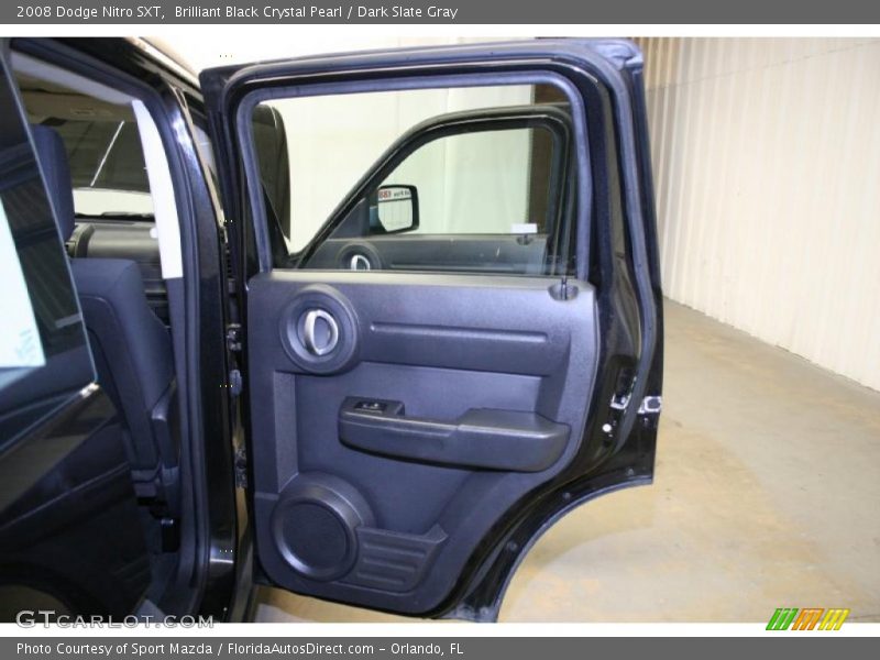 Brilliant Black Crystal Pearl / Dark Slate Gray 2008 Dodge Nitro SXT