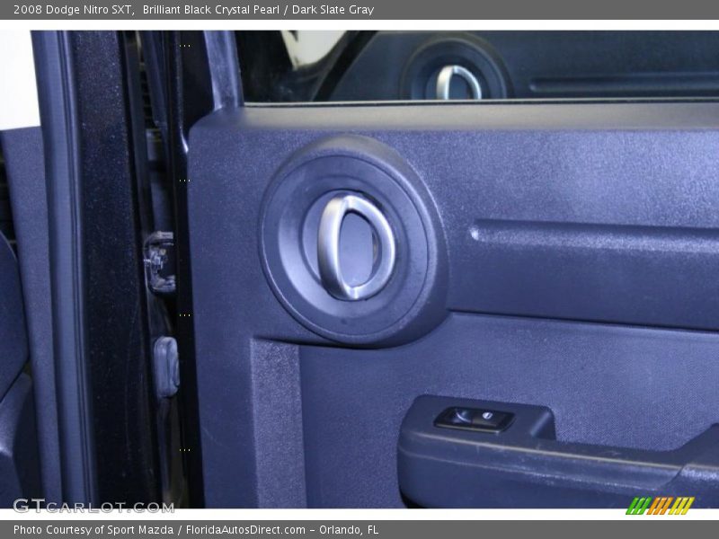 Brilliant Black Crystal Pearl / Dark Slate Gray 2008 Dodge Nitro SXT
