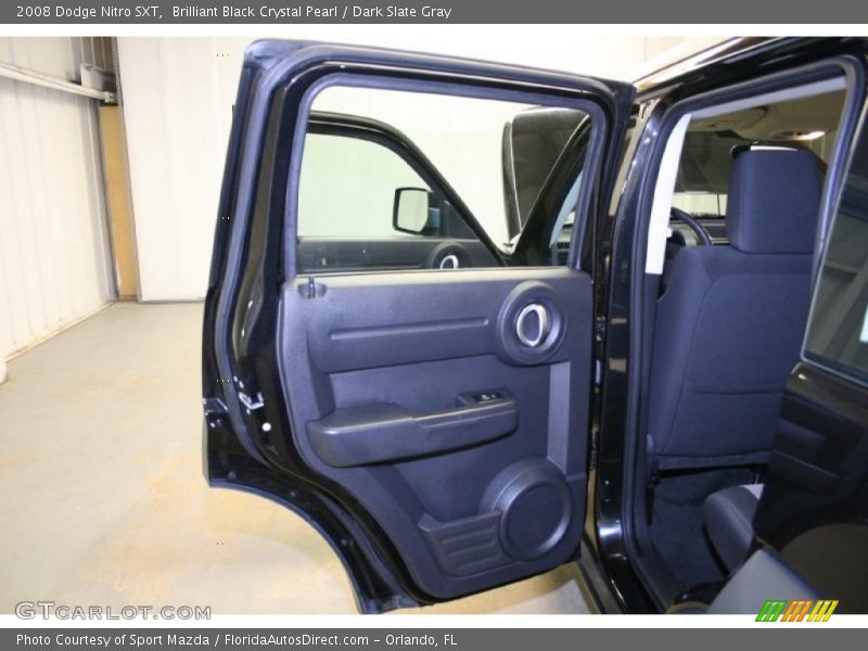 Brilliant Black Crystal Pearl / Dark Slate Gray 2008 Dodge Nitro SXT