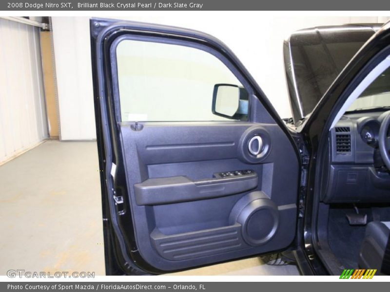 Brilliant Black Crystal Pearl / Dark Slate Gray 2008 Dodge Nitro SXT