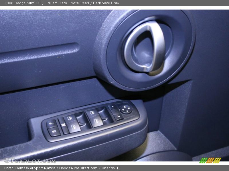 Brilliant Black Crystal Pearl / Dark Slate Gray 2008 Dodge Nitro SXT