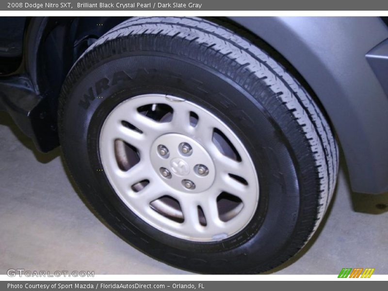 Brilliant Black Crystal Pearl / Dark Slate Gray 2008 Dodge Nitro SXT