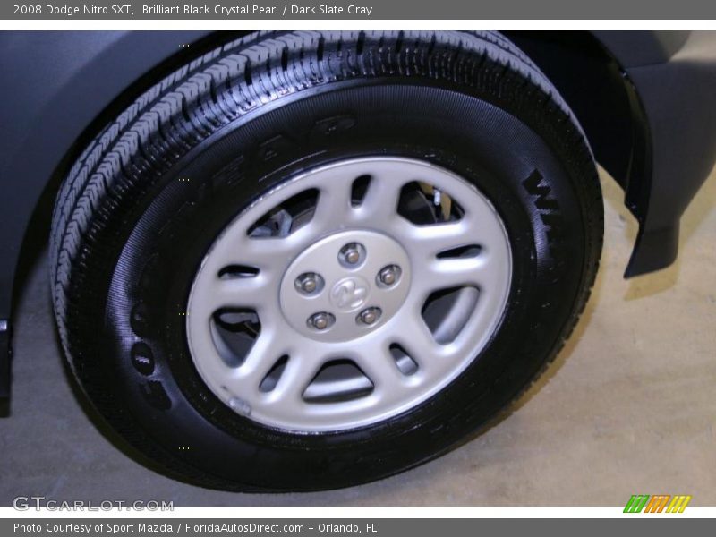 Brilliant Black Crystal Pearl / Dark Slate Gray 2008 Dodge Nitro SXT