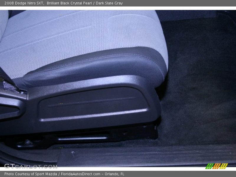 Brilliant Black Crystal Pearl / Dark Slate Gray 2008 Dodge Nitro SXT