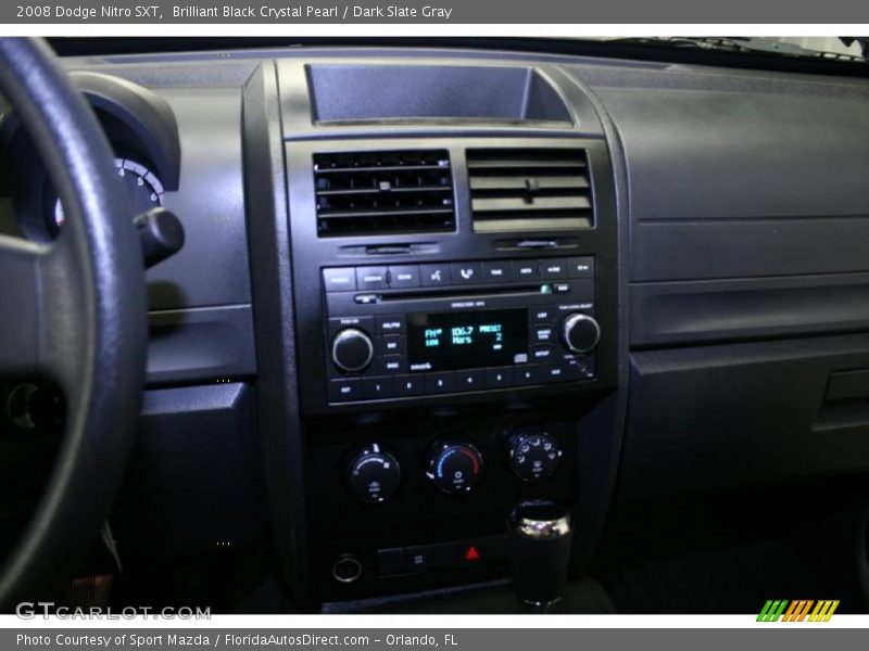 Brilliant Black Crystal Pearl / Dark Slate Gray 2008 Dodge Nitro SXT