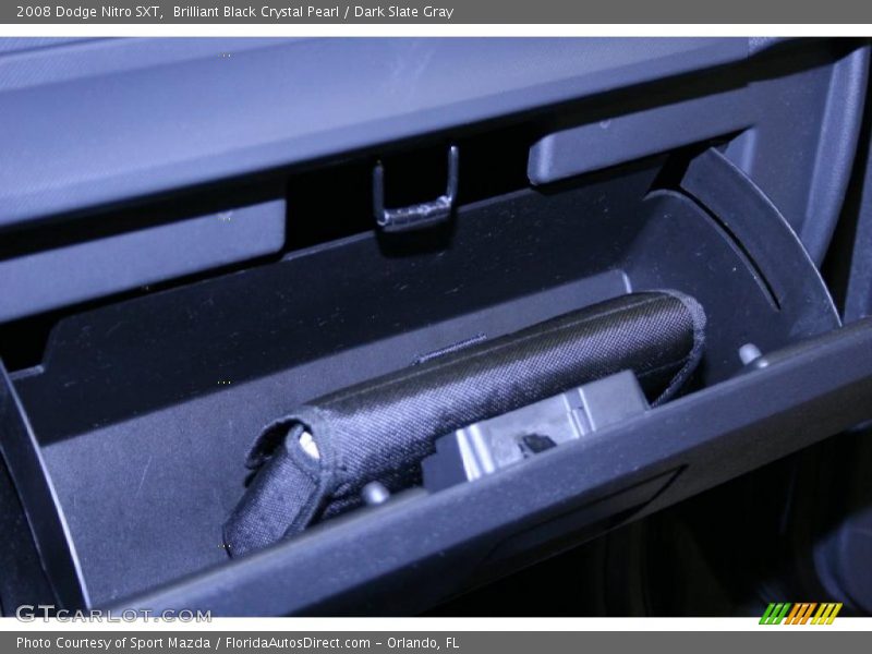 Brilliant Black Crystal Pearl / Dark Slate Gray 2008 Dodge Nitro SXT