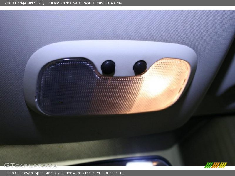 Brilliant Black Crystal Pearl / Dark Slate Gray 2008 Dodge Nitro SXT